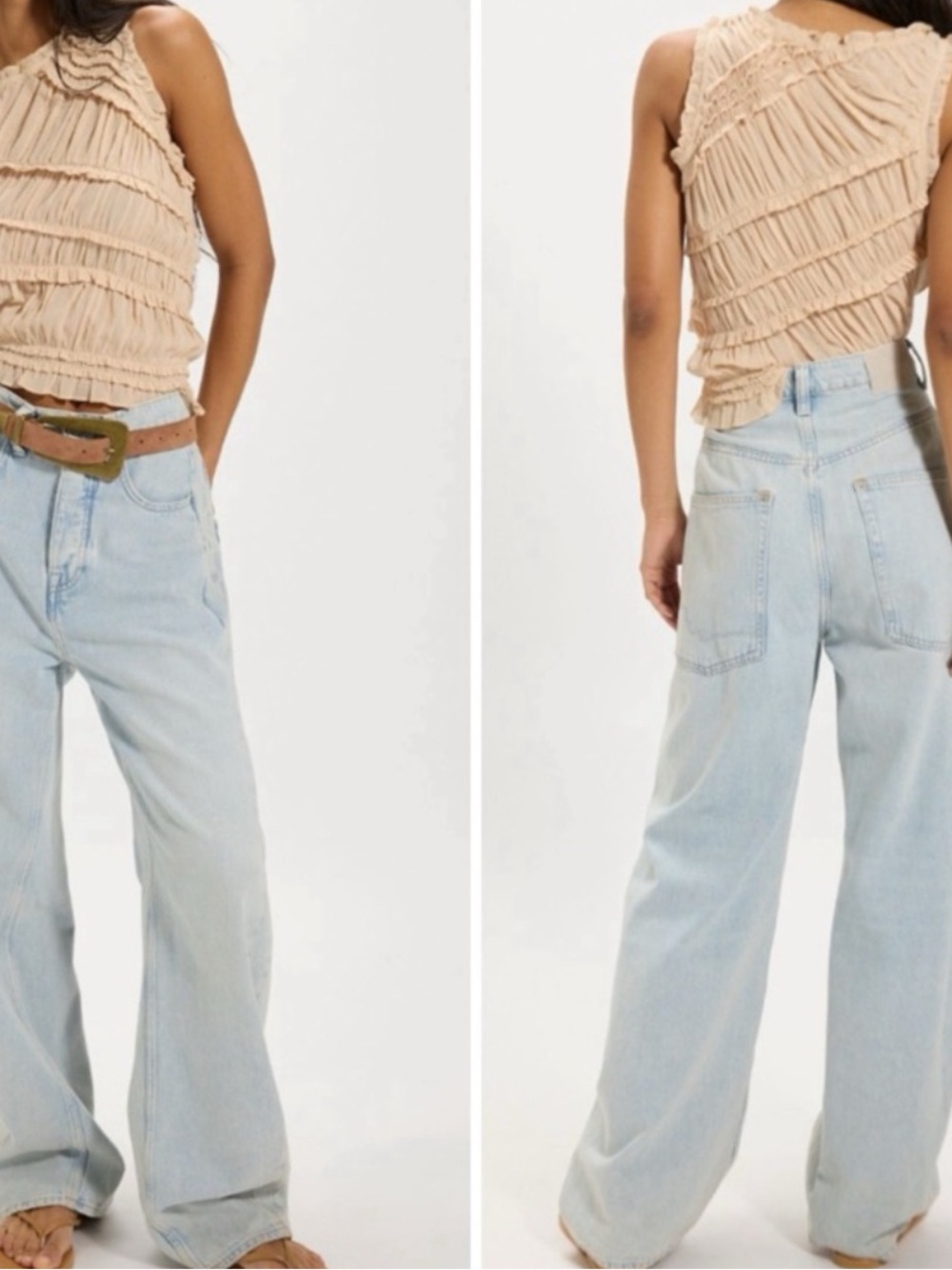We The Free Turro Baggy Puddle Jeans